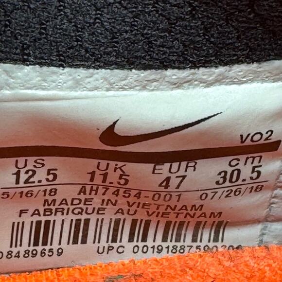 Nike Metcon 4 Premium Black Crosstraining Shoes AH7454-001 Men's Sz 12.5 - Picture 10 of 10